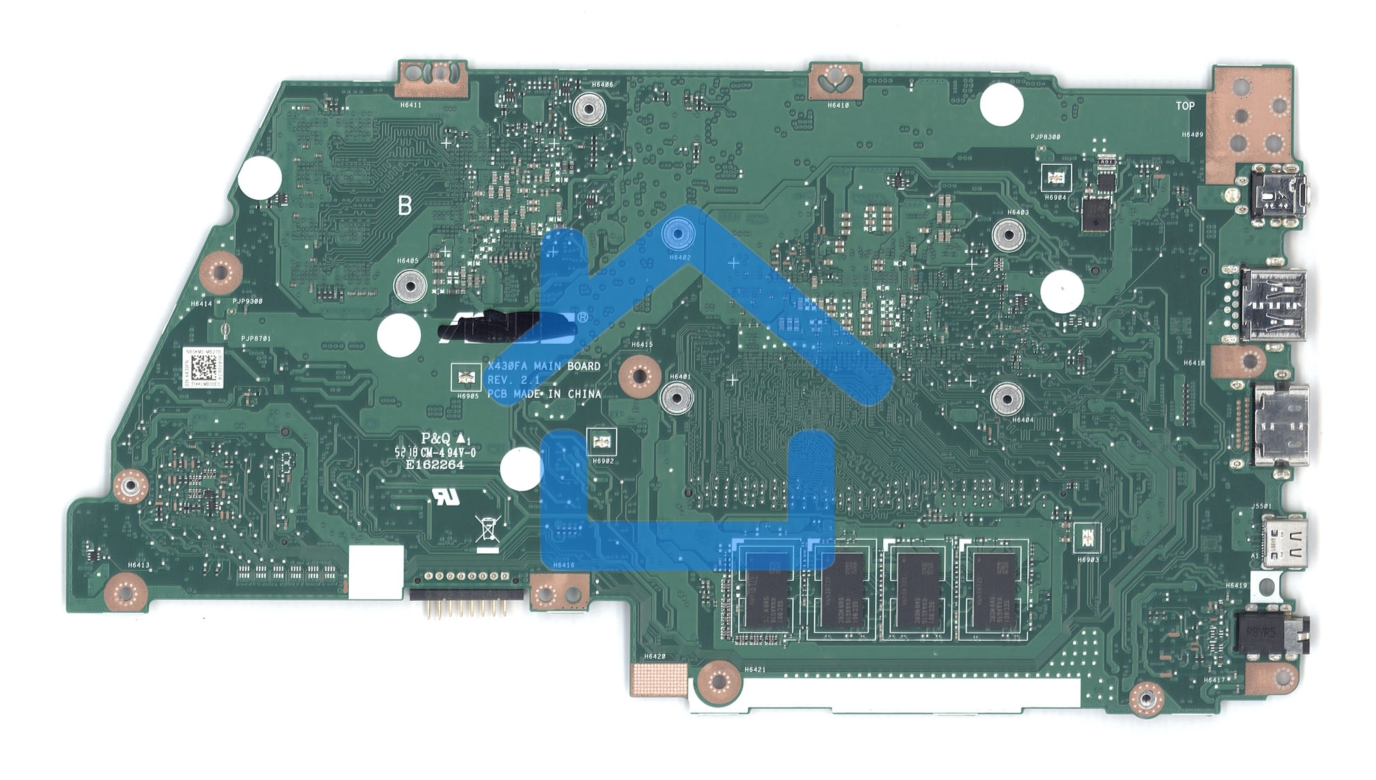 Материнская плата для Asus X430FN 8G/I7-8565U 90NB0KM0-R00011