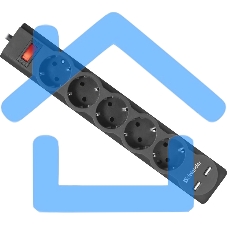 Сетевой фильтр Defender 5M DFS 755 5OUTL.