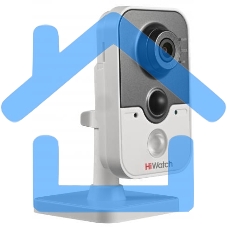 Видеокамера IP DS-I214(C) (2.8 мм) 2Мп внутренняя миниатюрная IP-камера c ИК-подсветкой