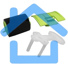 Ролик отделения ADF Lexmark MX71x/81x/XM51xx/71xx (40X7775)