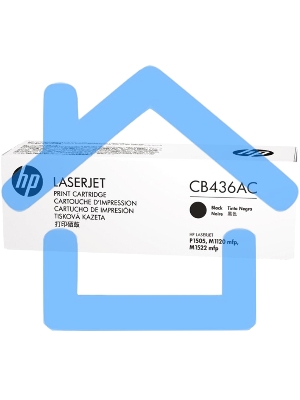 Контрактный Картридж лазерный HP LaserJet CB436A Black Print Cartridge Contract