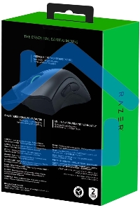 Мышь проводная Razer DeathAdder Essential черный, 6400 dpi, USB, кнопки - 5