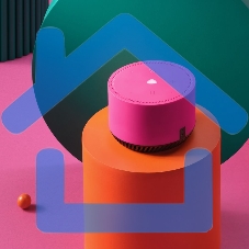 Умная колонка Яндекс Станция Лайт, 5Вт, с голосовым ассистентом Алиса, фламинго/розовый (YNDX-00025N)