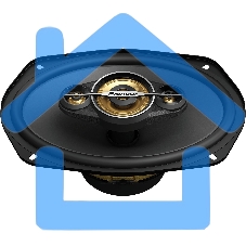 Колонки автомобильные Pioneer TS-A6978S 650Вт 92дБ 4Ом 15x23см (6x9дюйм) (ком.:2кол.) коаксиальные четырехполосные