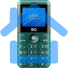 Мобильный телефон BQ 2006 Comfort зеленый/черный