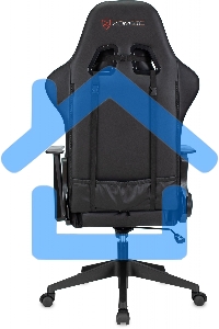 Кресло игровое Zombie GAME RGB черный эко.кожа/ткань крестов. пластик