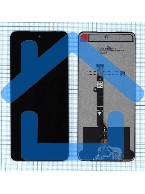 Дисплей для Tecno Camon 17P черный