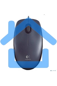 Мышь проводная Logitech M90 черный/серый, 1000 dpi, USB, кнопки - 3