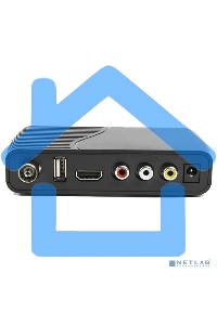 Ресивер эфирный цифровой Эфир DVB-T2 HD HD-215 пластик, дисплей DOLBY DIGITAL,