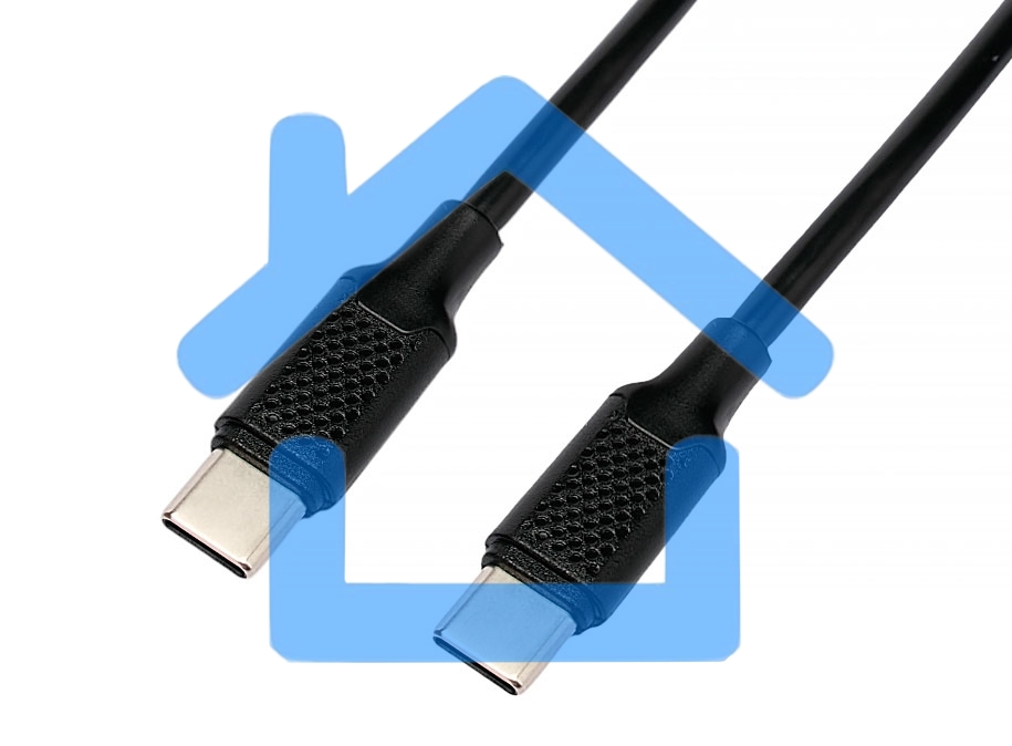 Кабель USB2.0 Cablexpert СС-USB2.0-240W-2M Type-C/Type-C, 5А, 240Вт, PD3.1/QC4.0, медь, 2м, черный, пакет