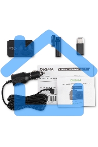 Видеорегистратор Digma FreeDrive 530 черный 2Mpix 1080x1920 1080p 140гр. GP1167