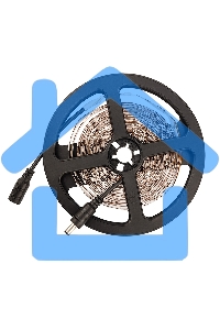 Лента светодиодная открытая, 10 мм, IP23, SMD 5050, 60 LED/m, 12 V, цвет свечения желтый