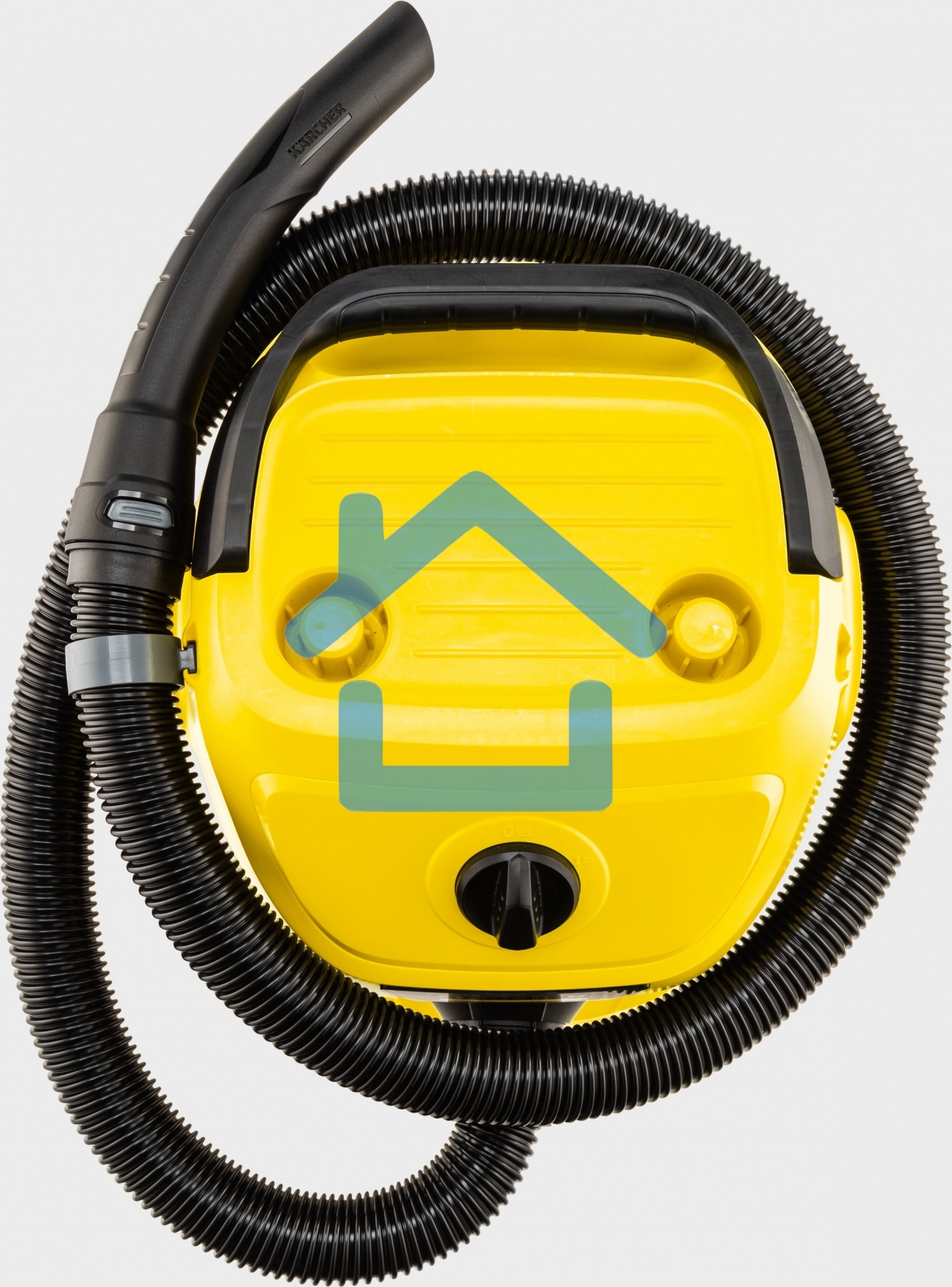 Строительный пылесос Karcher WD 3 S V-17/4/20 желтый, 1000 Вт, уборка сухая/сбор воды, пылесборник мешок/контейнер, 17 л
