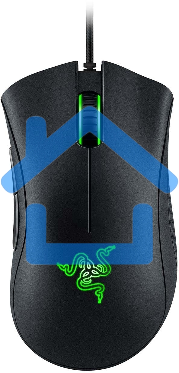 Мышь проводная Razer DeathAdder Essential черный, 6400 dpi, USB, кнопки - 5