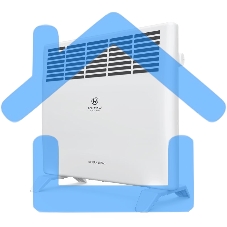 Конвектор Royal Clima REC-R1500M белый, 1500 Вт, 20 м2, термостат