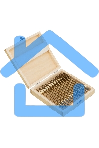 Набор сверл Matrix перовых по дереву, 6-8-10-12-13-14-16-18-19-20-22-24-25 мм 13 шт дерев