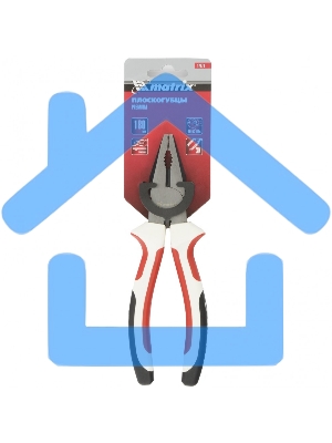 Плоскогубцы Matrix Premium, 180 мм, трехкомпонентные рукоятки