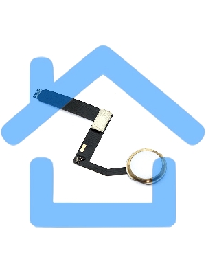 Шлейф кнопки Home для Apple iPad Pro 9.7 золотой