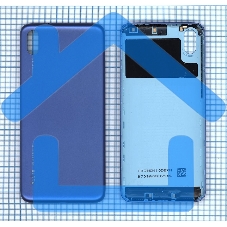 Задняя крышка для Xiaomi Redmi 7A синяя