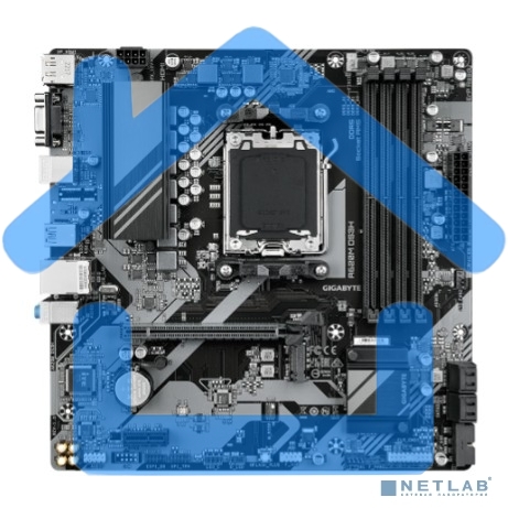Материнская плата Gigabyte A620M DS3H, Micro-ATX, AM5, AMD A620, 4xDDR5, 4xSATA, 1xM.2, 1xPCI-E 4.0 x16, 1xPCI-E x1, 1xHDMI, 1xDP, 1xVGA, 1x 1Gb LAN, 1xUSB 3.2 Gen 1, 4xUSB 2.0, 3x3.5мм, 7.1, ATX
