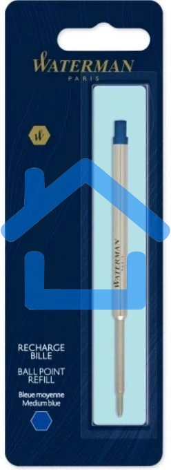 Стержень шариковый Waterman Standard Maxima (CWS0944490) M 1мм, синие чернила, блистер