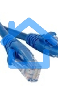 Патч-корд Lanmaster UTP LAN-PC45/U5E-1.0-BL вилка RJ-45-вилка RJ-45 кат.5е 1м синий LSZH (уп.:1шт)