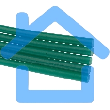 Клеевые стержни Rexant, Ø7 мм, 100 мм, зеленые, 6 шт., блистер