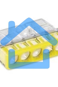 Клемма 5х(0.5-2.5мм) 5-х проводн. для распред. короб. (с контактн. пастой 