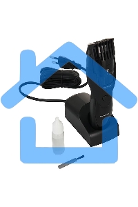 Триммер Panasonic ER-GB42-K520 для стрижки бороды и усов, работает от аккумулятора, черный