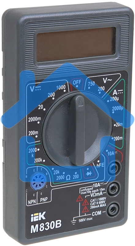 Мультиметр Iek TMD-2B-830 цифровойUniversal M830B IEK