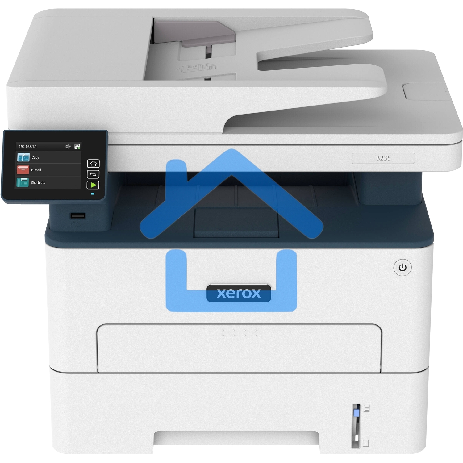 МФУ лазерное Xerox B235 (B235V_DNI), A4, ч/б, печ. до 34 стр/мин., скан. до 23 стр/мин., 600x600dpi, Wi-Fi, USB, Ethernet