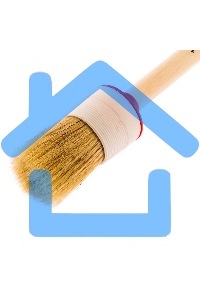 Кисть круглая №10 (40 мм), натуральная щетина, деревянная ручка MTX 82080