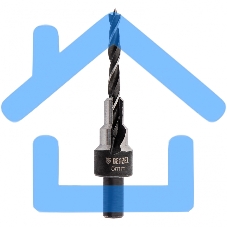 Набор сверл под конфирмат Denzel 3-5 мм, 4 шт