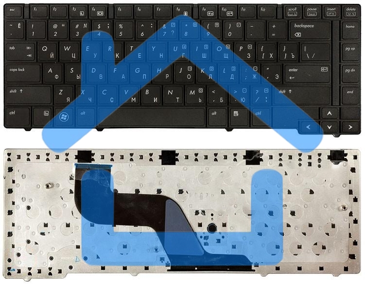 Клавиатура для ноутбука HP Probook 6440b 6445b 6450b 6455b черная