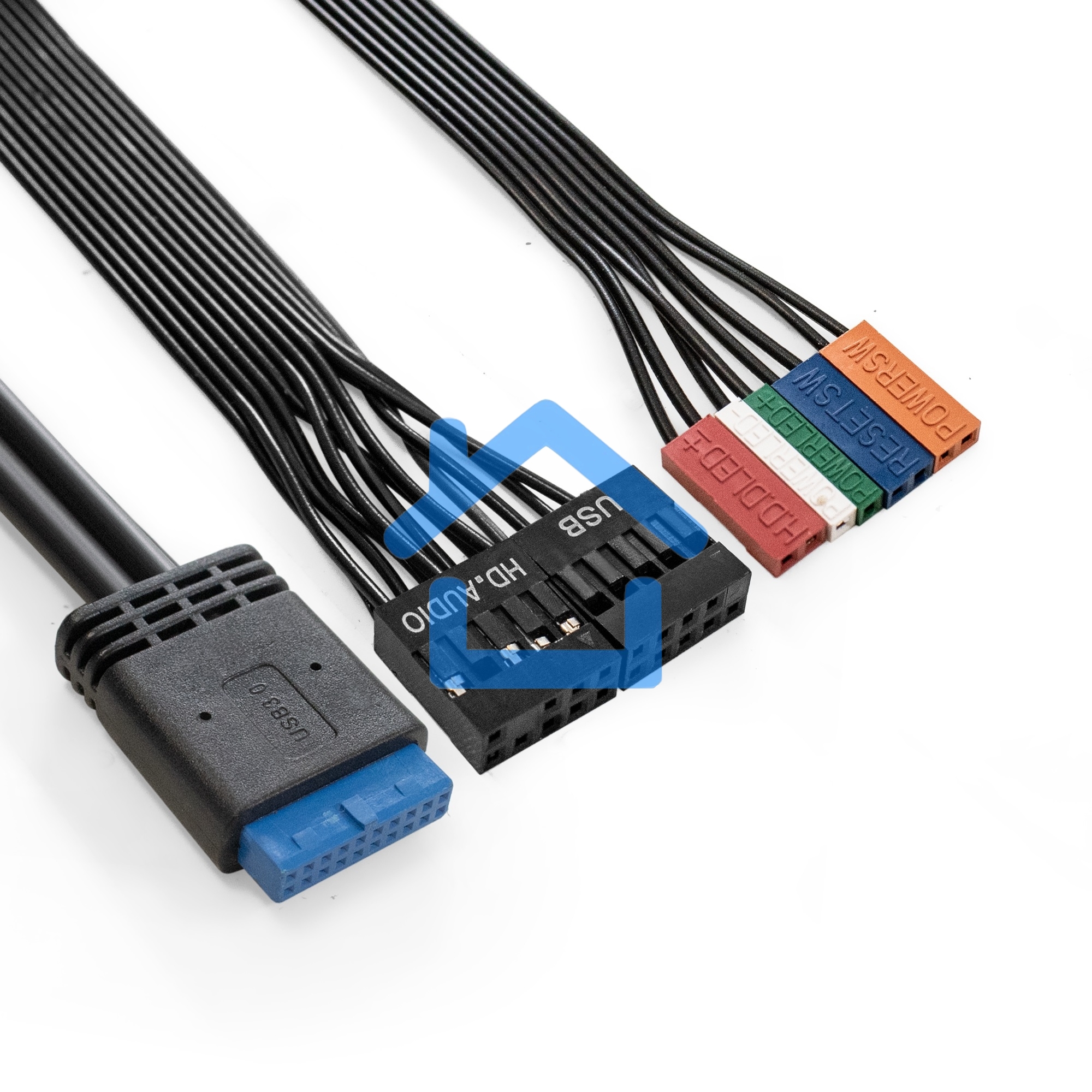 Компьютерный корпус Minitower ExeGate BAA-107U-UNS400 (mATX, БП UNS400 с вент. 12см, 1*USB+2*USB 3.0, аудио, черный)