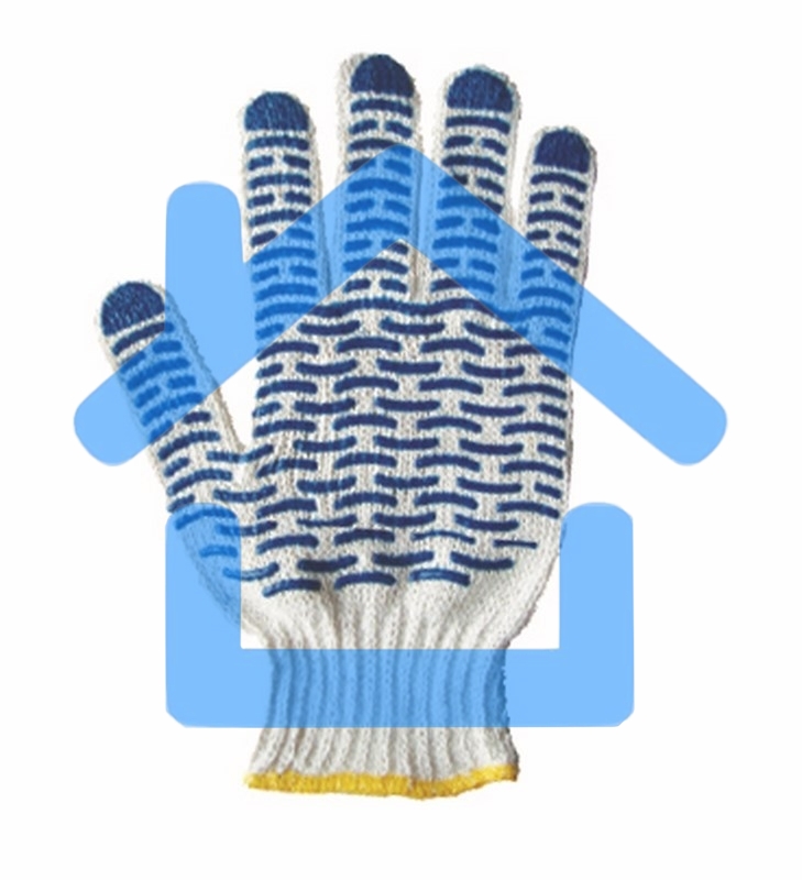 Перчатки Rexant 09-0201 х/б с покрытием ПВХ (