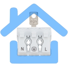 Клемма пружинная соединительная КСП 3-полюсная с заземлением и с монтажными ножками (100 шт./уп.) Rexant