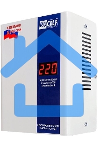 Стабилизатор напряжения Rucelf КОТЕЛ-600 0.6кВА однофазный белый
