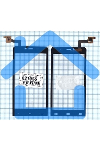 Сенсорное стекло (тачскрин) для Micromax Q370, черное