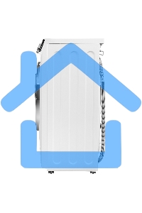 Стиральная машина Maunfeld MFWM127STWH06 белый, загрузка фронтальная 7 кг, 1200 об/мин., класс: А+++