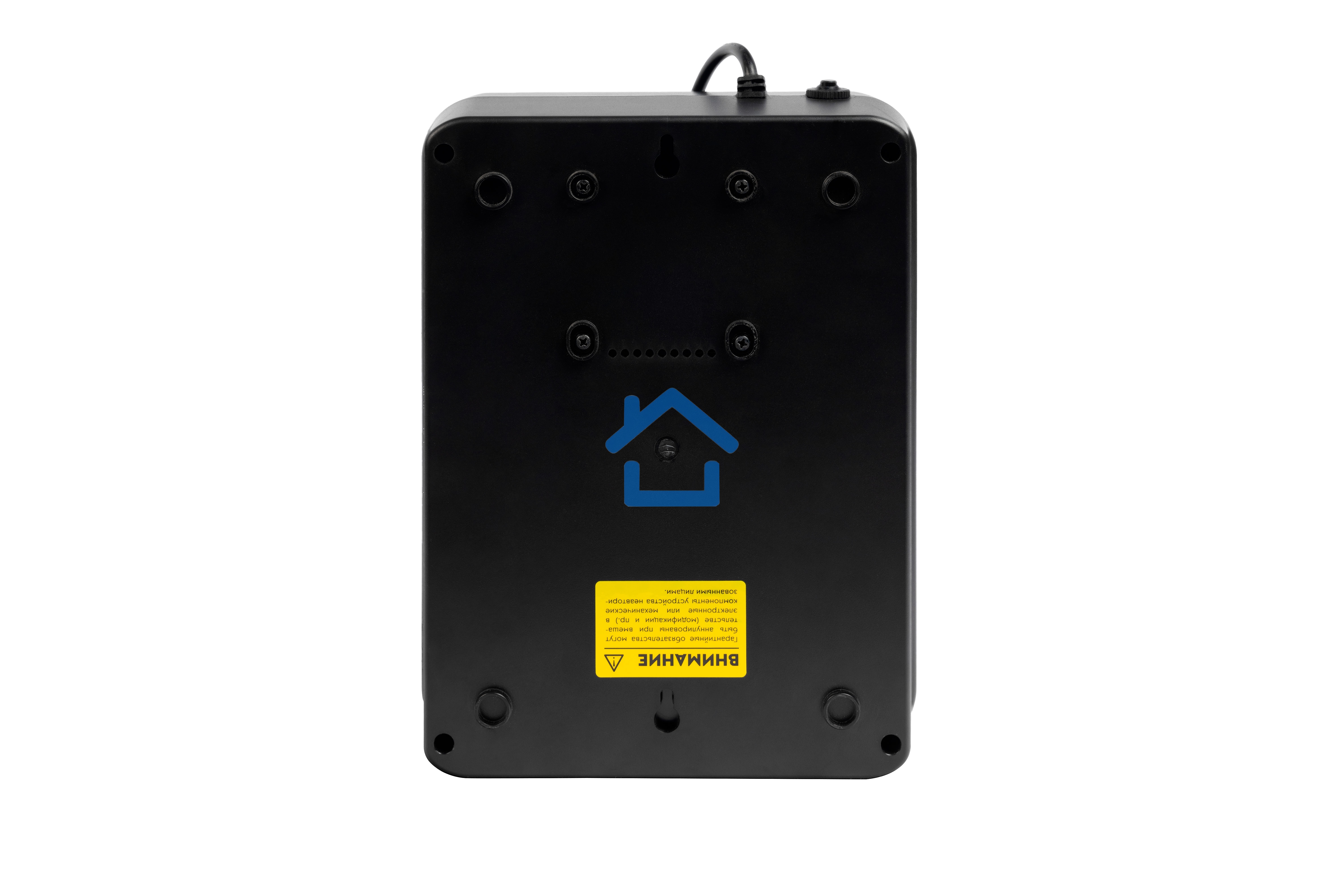 Источник бесперебойного питания SMARTWATT UPS SAFE PRO 800, 800/480 ВА/Вт, напольный/настенный, линейно-интерактивный, LED индикация, Shuko CEE7/4 - 8 шт. (4 шт. с резервным питанием, 4 шт. - сетевой фильтр)