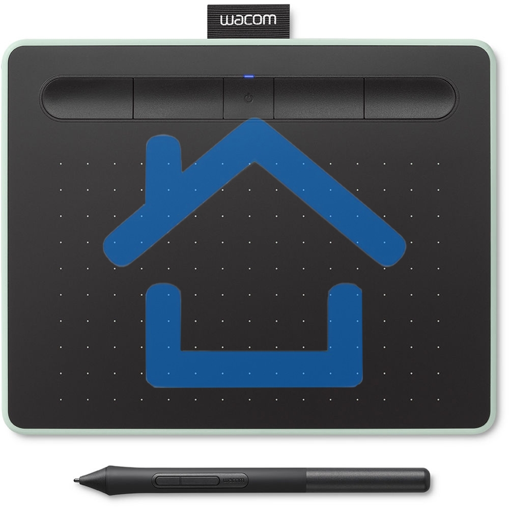 Графический планшет Intuos S Bluetooth Pistachio