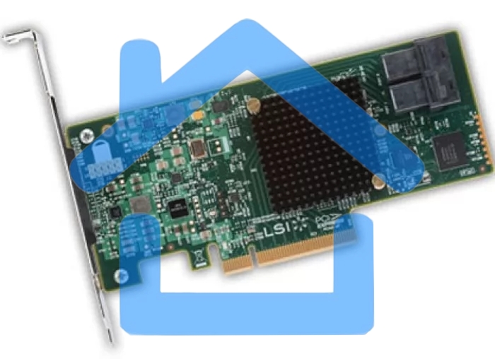 Контроллер MegaRAID SAS9341-8i SGL (8-Port Int, 12Gb/s SATA+SAS, PCIe 3.0, Entry)