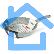 Сковорода НЕВА МЕТАЛЛ ПОСУДА 2326 Карелия д.26 Диаметр изделия: 26см. Высота бортов: 6,8см. Толщина дна: 6мм. Толщина стенок: 4мм. Диаметр дна: 18см. Цвет: натуральный природный камень. Линия 