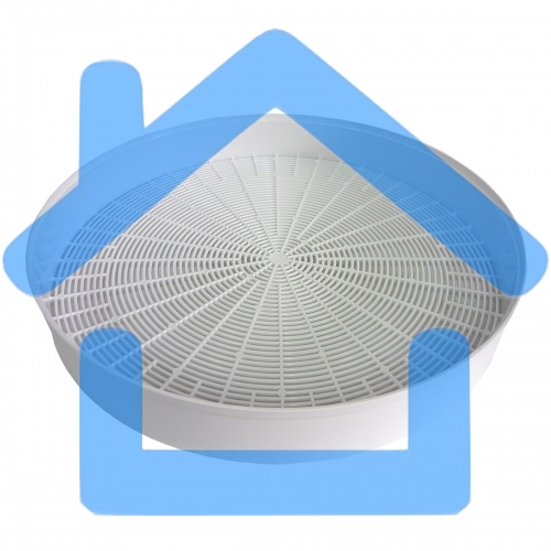 Поддон к сушилке Ветерок 3 и 5 белый ЭСОФ-0,5/220