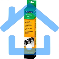 Пружина пластиковая Fellowes, 6 мм. белый, 25 шт