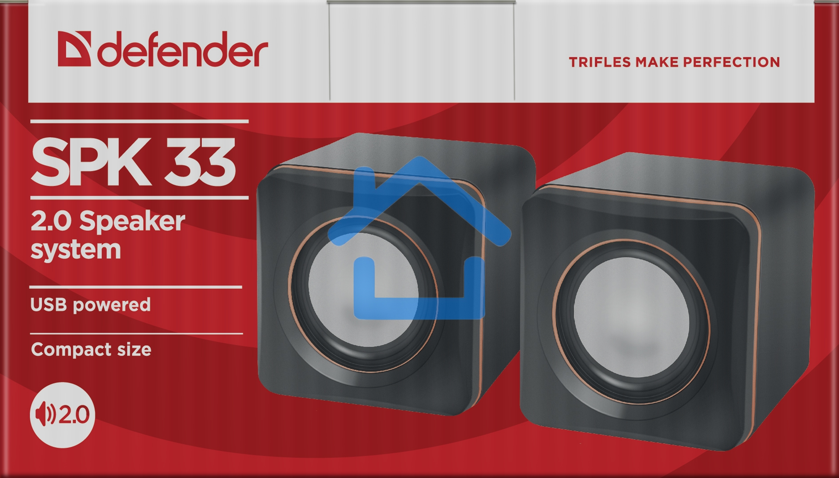 Акустическая система Defender SPK 33 (2.0,5 Вт, питание от USB)
