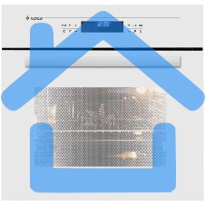 Духовой шкаф электрический Gefest ЭДВ ДА 622-04 БS белый, встраиваемый