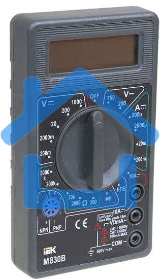 Мультиметр Iek TMD-2B-830 цифровойUniversal M830B IEK