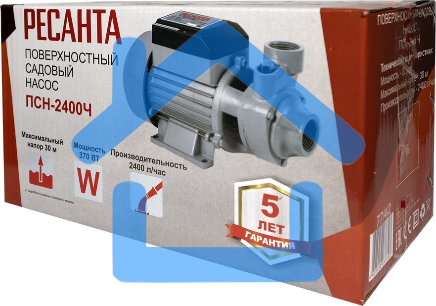 Поверхностный насос ПСН-2400Ч Ресанта